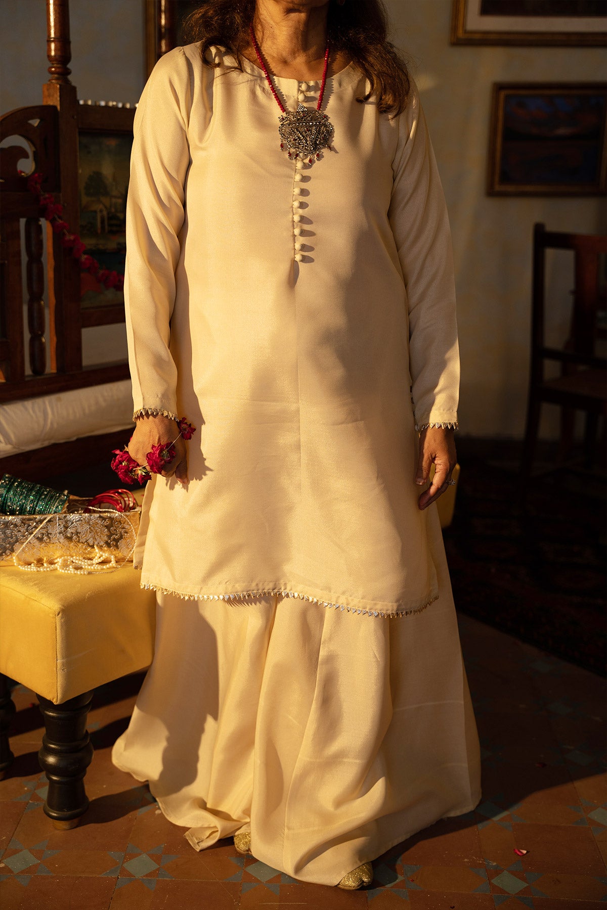 Gul - Shirt & Sharara