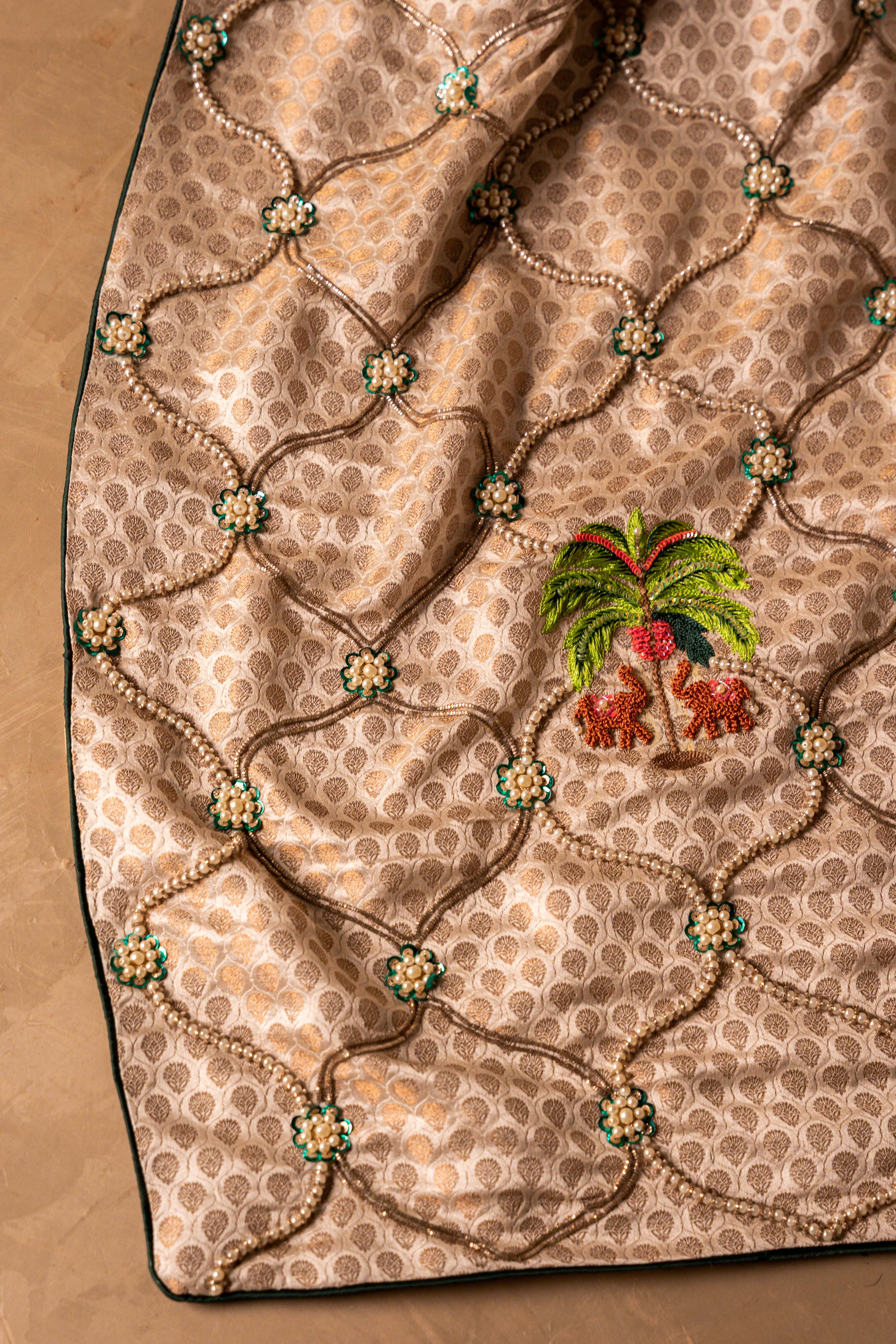 Kalamkaar - Shawl (Green)