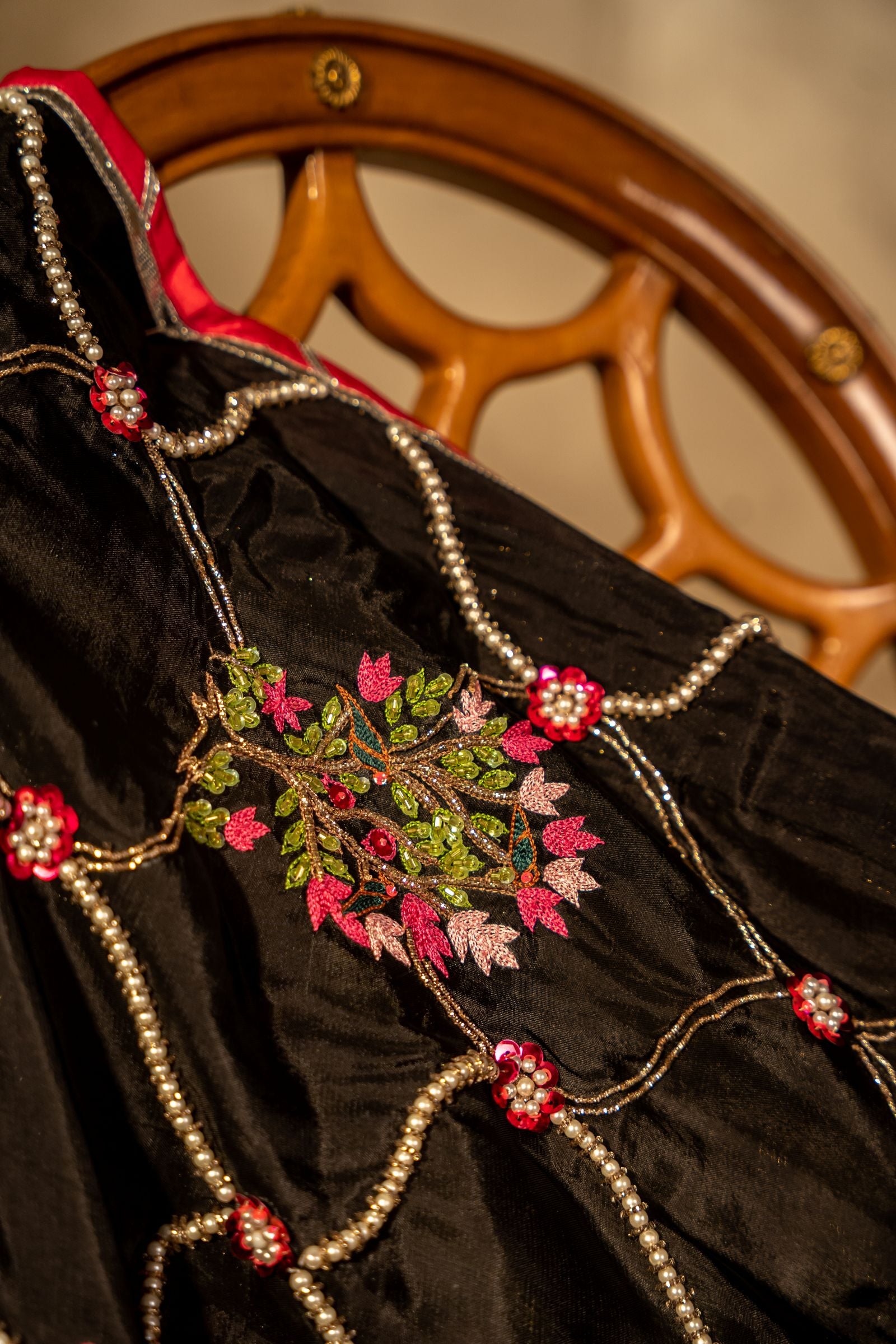 Black Kalamkaar - Shawl