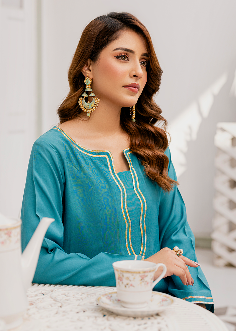 Ziba Teal Blue 2PC