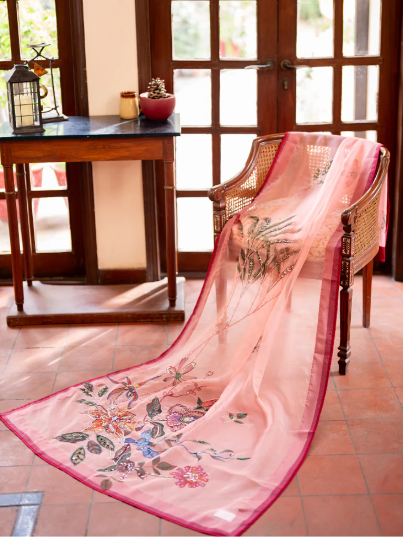 Floral Melody - Shawl