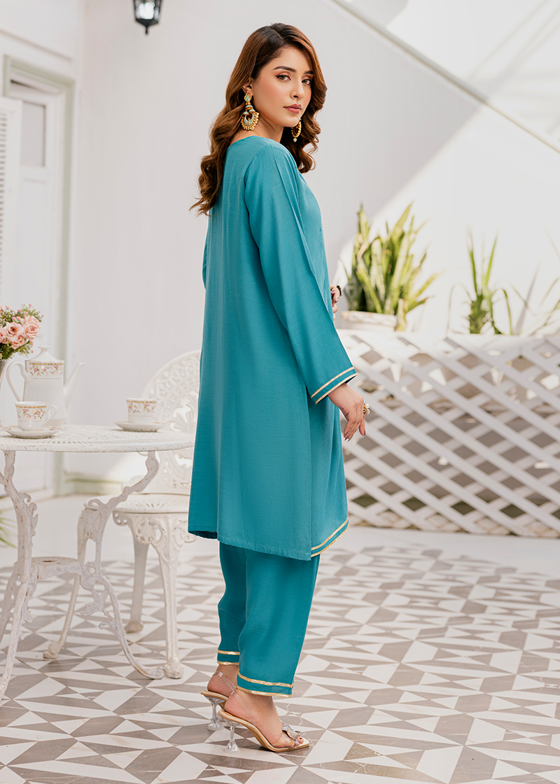 Ziba Teal Blue 2PC