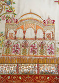 White Taj Mahal - Shawl