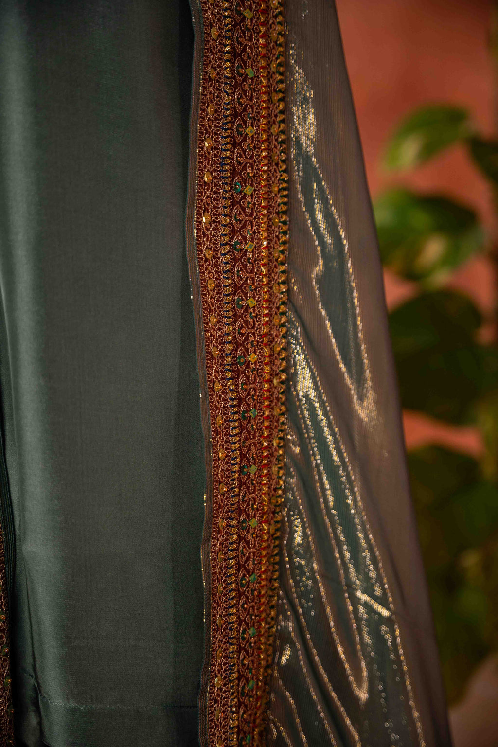 Gul Bano Shawl (Green)