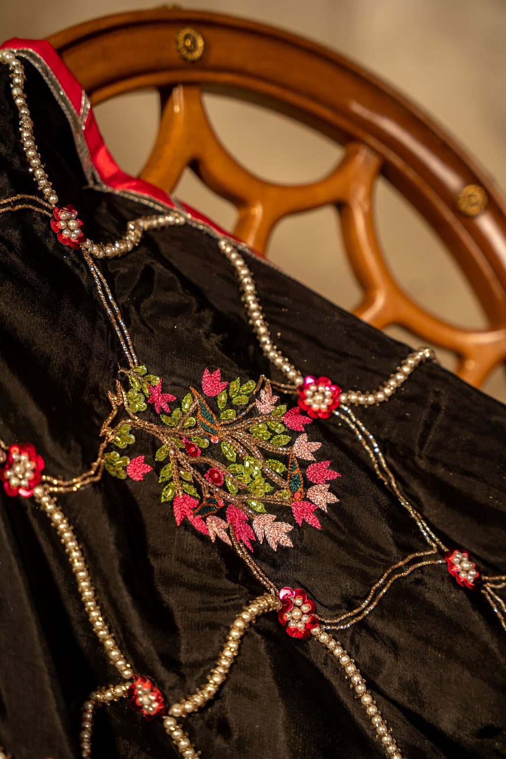 Black Kalamkaar - Shawl