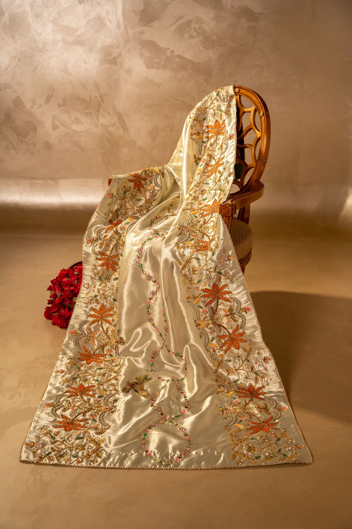 Silver Anaari - Shawl