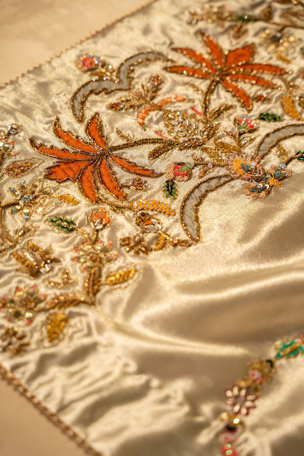 Silver Anaari - Shawl