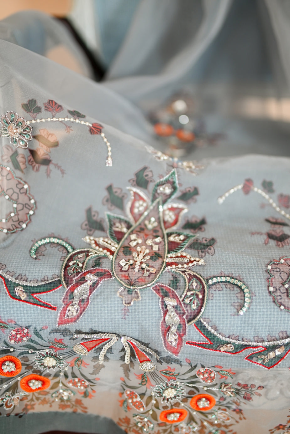 Nigar Organza Dupatta