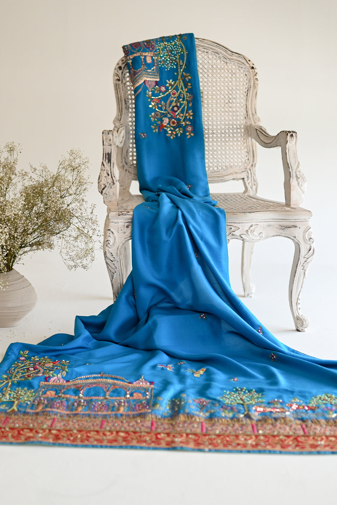 Taj Mahal Dupatta